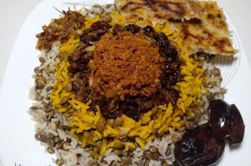 Adas Polo | Persian Rice With Lentil Recipe