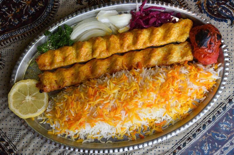 Chicken Koobideh Kabob Recipe; Make Iranian Chicken Kababs