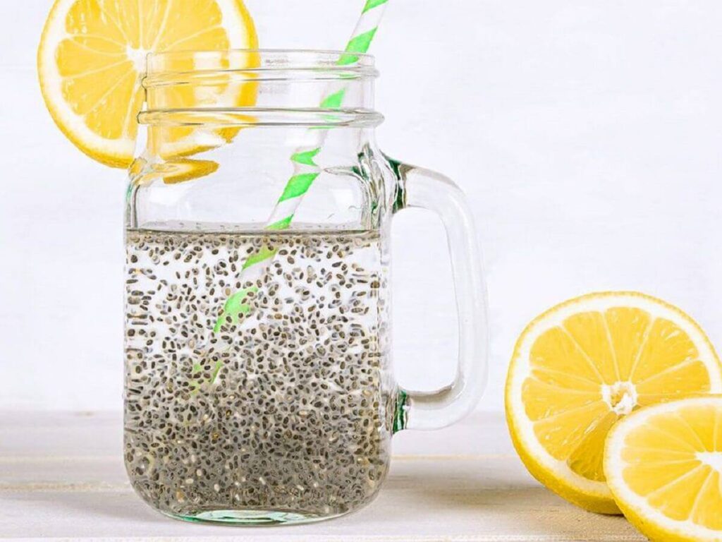 chia seed syrup