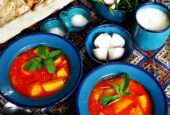 Eshkeneh Recipe; Persian Onion Soup With Fenugreek and Egg