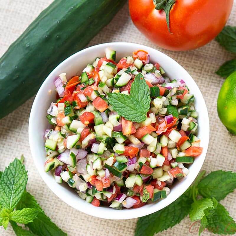 salad shirazi recipe