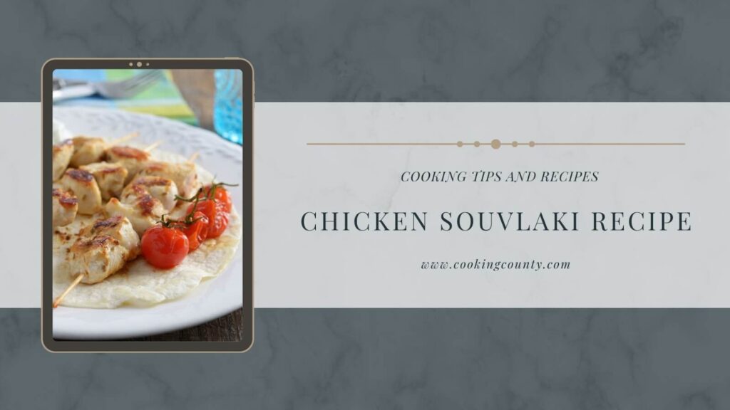 Chicken Souvlaki Recipe