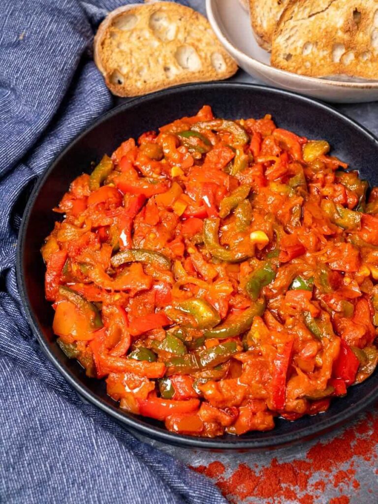 Hungarian Tomato Pepper Stew