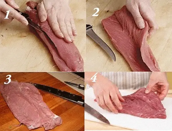 how to cut meat for kebab