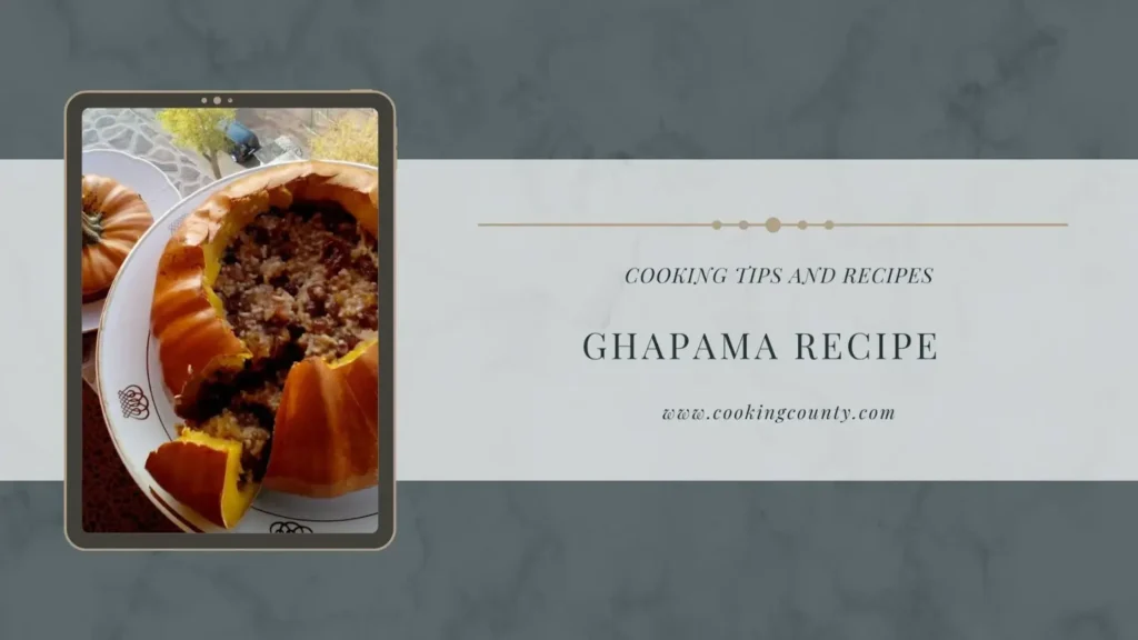 Ghapama recipe