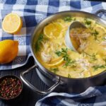 Greek Avgolemono Soup Recipe