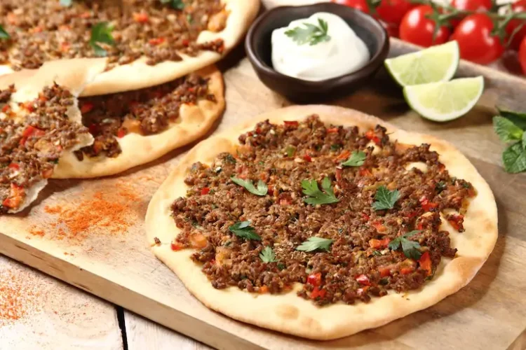 Turkish lahmajoun pizza recipe