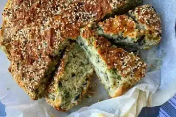 Cypriot halloumi bread