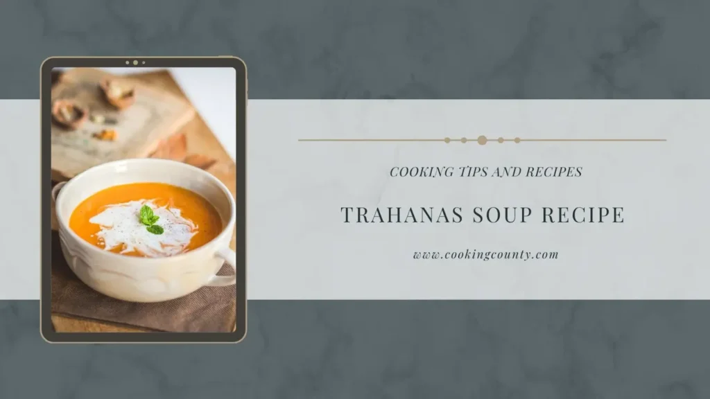trahana soup recipe